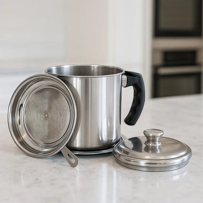 Stainless Steel Oil Filter Pot