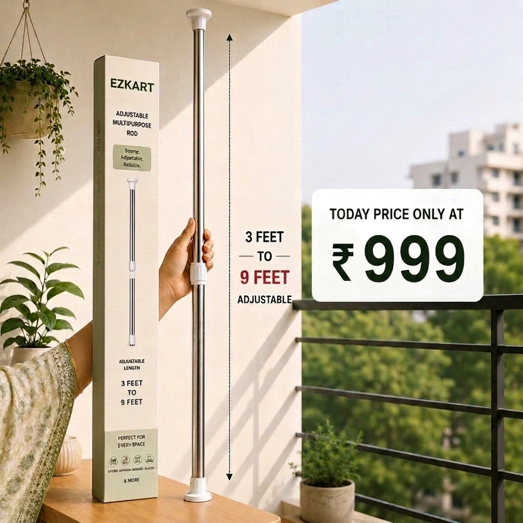 Drill-Free Multifunctional Adjustable Rod
